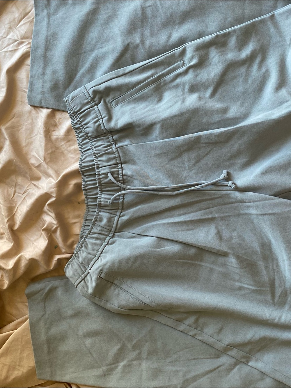Old Navy Sage Green Elastic Waist Joggers